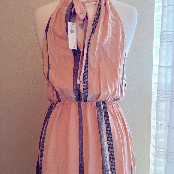 Anthropologie cloth & stone halter maxi dress NWT - Picture 7 of 9
